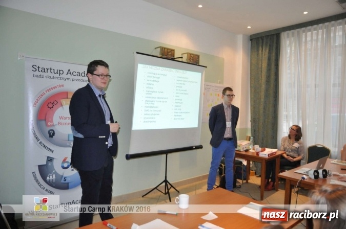 Zdjęcie w galerii na portalu naszraciborz.pl: Młodzież z gminy Krzyżanowice, Raciborza oraz powiatowych Centrów Kształcenia Zawodowego i Ustawicznego wzięła udział w StartUp Camp w Krakowie wiadomości z regionu