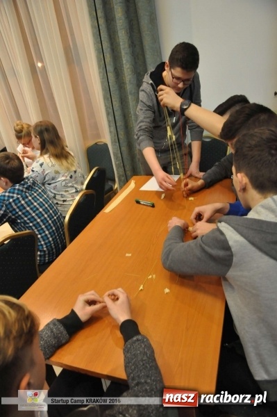 Zdjęcie w galerii na portalu naszraciborz.pl: Młodzież z gminy Krzyżanowice, Raciborza oraz powiatowych Centrów Kształcenia Zawodowego i Ustawicznego wzięła udział w StartUp Camp w Krakowie wiadomości z regionu