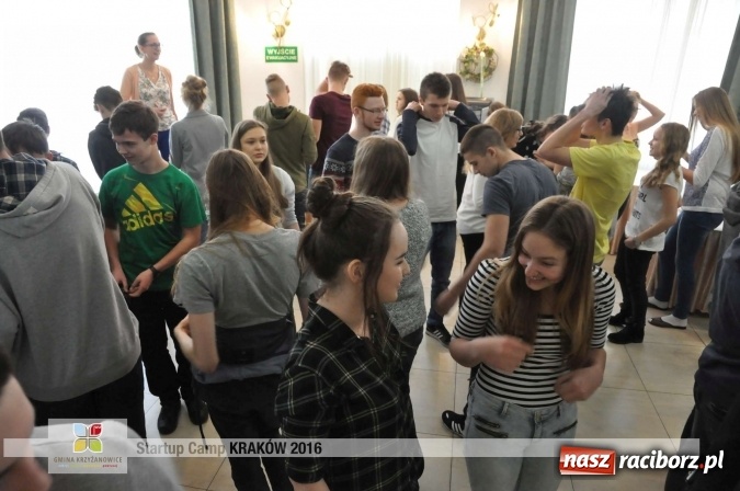 Zdjęcie w galerii na portalu naszraciborz.pl: Młodzież z gminy Krzyżanowice, Raciborza oraz powiatowych Centrów Kształcenia Zawodowego i Ustawicznego wzięła udział w StartUp Camp w Krakowie wiadomości z regionu