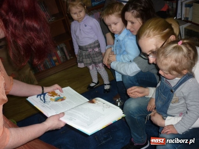 Zdjęcie w galerii na portalu naszraciborz.pl: Pani Wiosna zawitała do biblioteki na Ostrogu  wiadomości z regionu