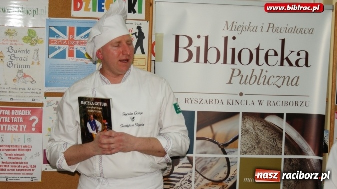 Zdjęcie w galerii na portalu naszraciborz.pl: Maszkecić i warzyć, czyli Remigiusz Rączka o śląskiej kuchni w bibliotece  wiadomości z regionu