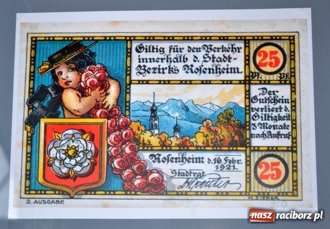 Zdjęcie w galerii na portalu naszraciborz.pl: Historie z portfela pradziadka. Śląski pieniądz zastępczy z lat 1914-1923 wiadomości z regionu