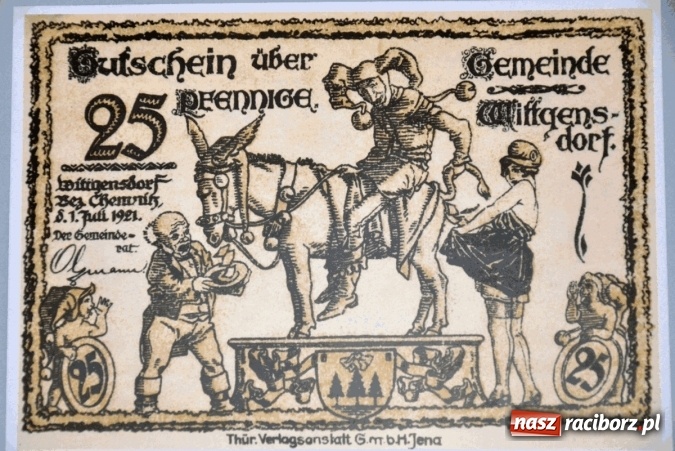 Zdjęcie w galerii na portalu naszraciborz.pl: Historie z portfela pradziadka. Śląski pieniądz zastępczy z lat 1914-1923 wiadomości z regionu