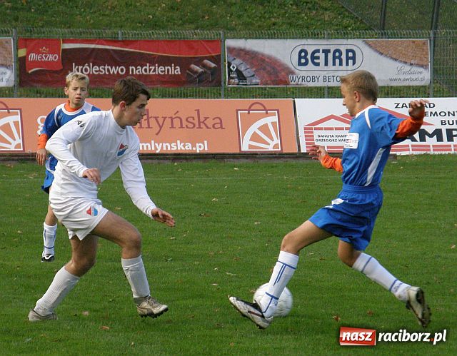 Zdjęcie w galerii na portalu naszraciborz.pl: Cztery gole w meczu trampkarzy Banika Ostrava z drużyną Andrzeja Marcowa  wiadomości z regionu