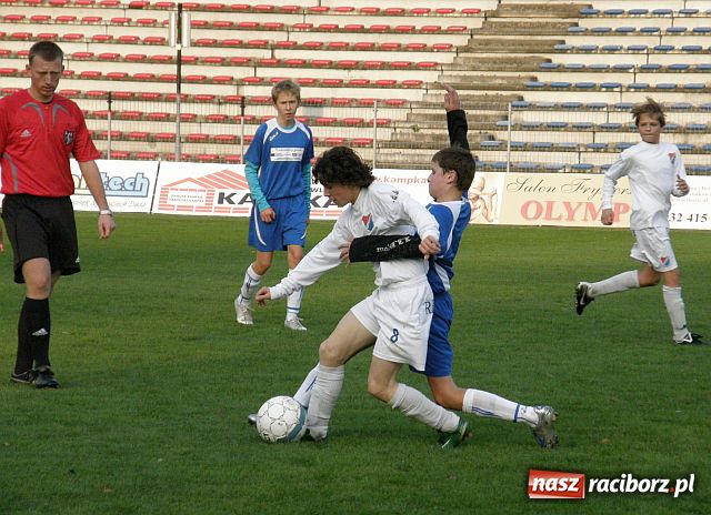 Zdjęcie w galerii na portalu naszraciborz.pl: Cztery gole w meczu trampkarzy Banika Ostrava z drużyną Andrzeja Marcowa  wiadomości z regionu