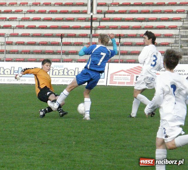Zdjęcie w galerii na portalu naszraciborz.pl: Cztery gole w meczu trampkarzy Banika Ostrava z drużyną Andrzeja Marcowa  wiadomości z regionu