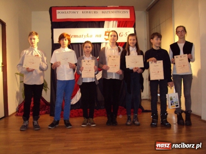 Zdjęcie w galerii na portalu naszraciborz.pl: Laureat Wojew&oacute;dzkiego Konkursu Matematycznego z SP 3 wiadomości z regionu