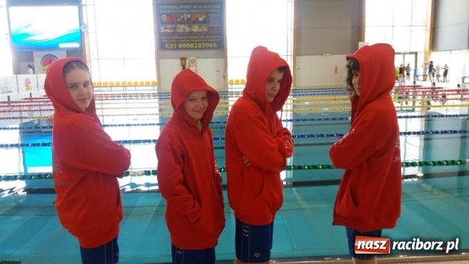 Zdjęcie w galerii na portalu naszraciborz.pl: Pływanie. Młodzicy z Raciborza na podium  wiadomości z regionu