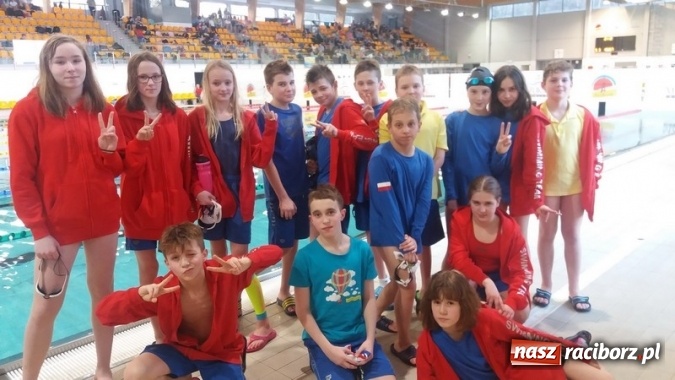 Zdjęcie w galerii na portalu naszraciborz.pl: Pływanie. Młodzicy z Raciborza na podium  wiadomości z regionu