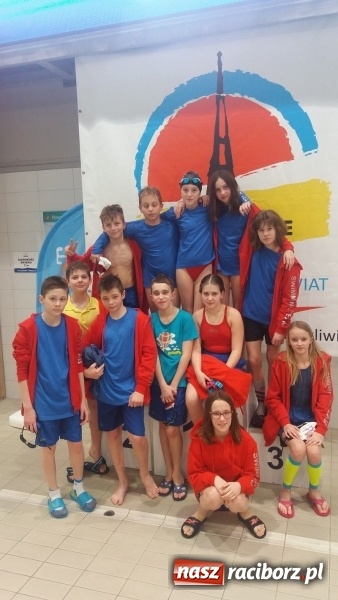 Zdjęcie w galerii na portalu naszraciborz.pl: Pływanie. Młodzicy z Raciborza na podium  wiadomości z regionu