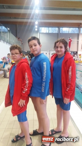Zdjęcie w galerii na portalu naszraciborz.pl: Pływanie. Młodzicy z Raciborza na podium  wiadomości z regionu