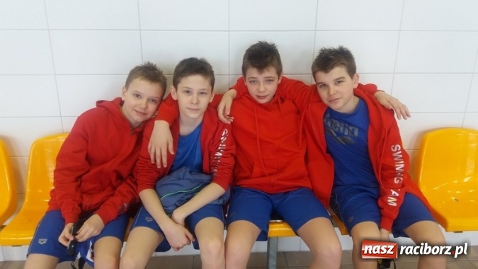 Zdjęcie w galerii na portalu naszraciborz.pl: Pływanie. Młodzicy z Raciborza na podium  wiadomości z regionu