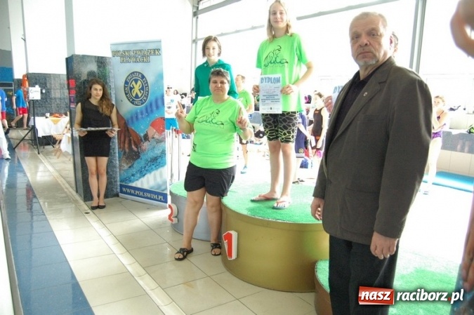 Zdjęcie w galerii na portalu naszraciborz.pl: Pływanie. Młodzicy z Raciborza na podium  wiadomości z regionu