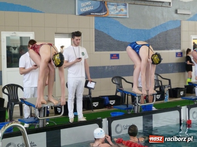 Zdjęcie w galerii na portalu naszraciborz.pl: Pływanie. Młodzicy z Raciborza na podium  wiadomości z regionu