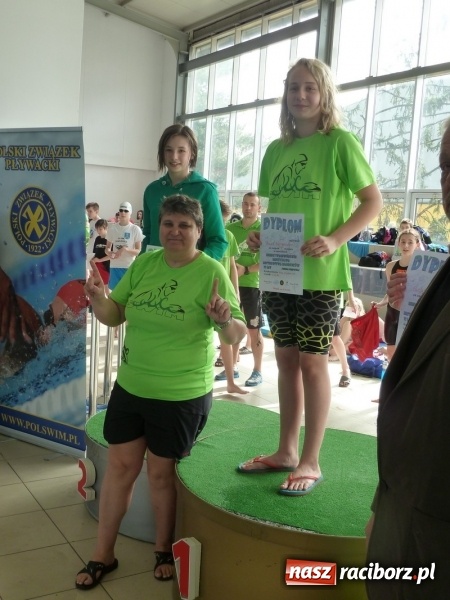 Zdjęcie w galerii na portalu naszraciborz.pl: Pływanie. Młodzicy z Raciborza na podium  wiadomości z regionu