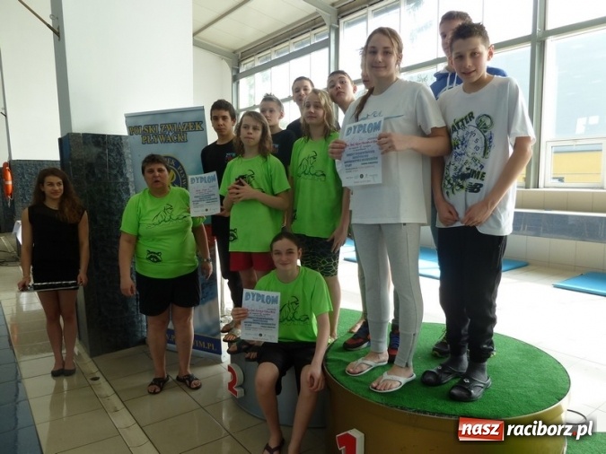 Zdjęcie w galerii na portalu naszraciborz.pl: Pływanie. Młodzicy z Raciborza na podium  wiadomości z regionu