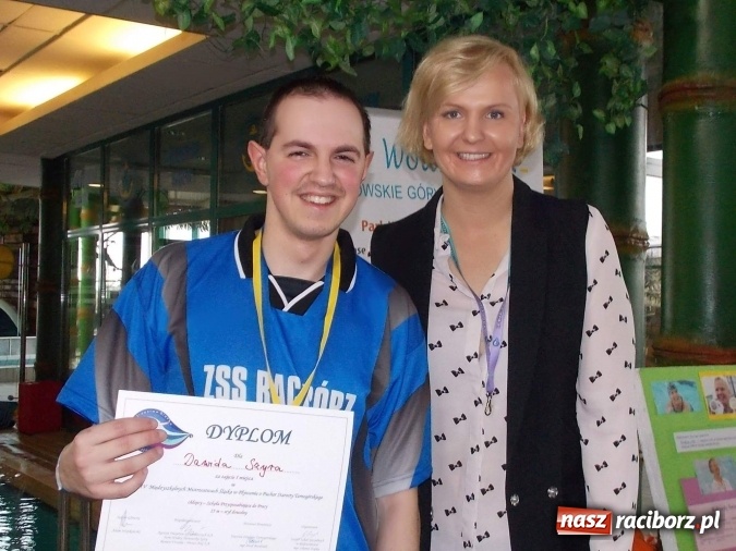 Zdjęcie w galerii na portalu naszraciborz.pl: Animusz na Mistrzostwach Śląska w Pływaniu wiadomości z regionu