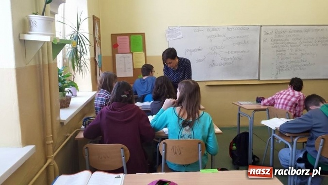 Zdjęcie w galerii na portalu naszraciborz.pl: Lekcja otwarta w Gimnazjum nr 5  wiadomości z regionu