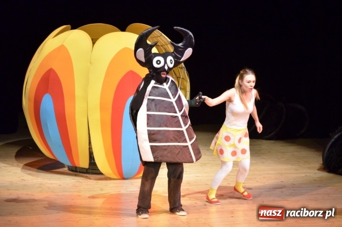 Zdjęcie w galerii na portalu naszraciborz.pl: Teatr Lalek Banialuka wystawił Calineczkę na deskach RCK  wiadomości z regionu