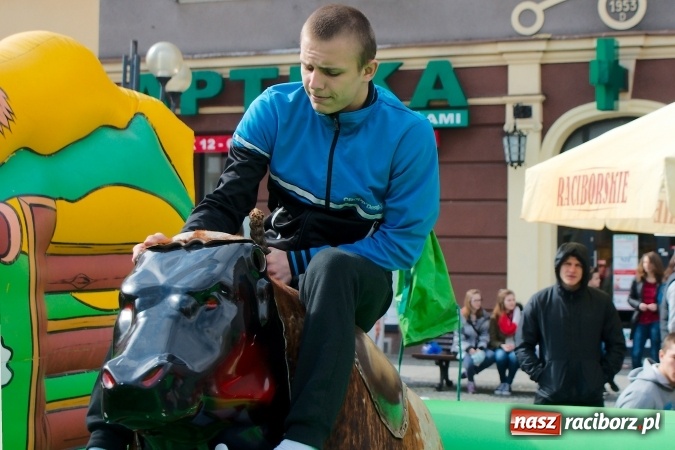 Zdjęcie w galerii na portalu naszraciborz.pl: I Mistrzostwa Raciborza Bakszysz Burger Open w ujeżdżaniu byka za nami wiadomości z regionu