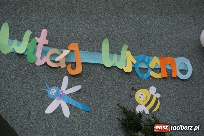 Zdjęcie w galerii na portalu naszraciborz.pl: Przedszkolaki powitały wiosnę  wiadomości z regionu