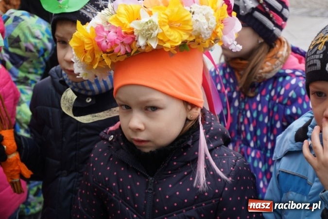 Zdjęcie w galerii na portalu naszraciborz.pl: Przedszkolaki powitały wiosnę  wiadomości z regionu