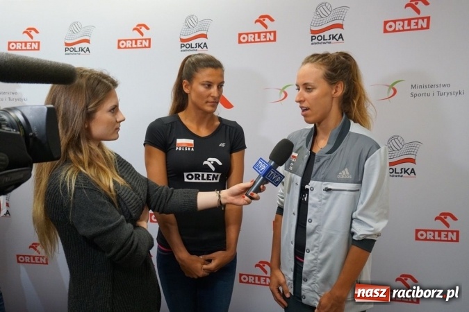 Zdjęcie w galerii na portalu naszraciborz.pl: Monika Brzostek na konferencji w Warszawie po Pucharze Świata w Rio wiadomości z regionu