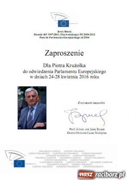 Zdjęcie w galerii na portalu naszraciborz.pl: Z SMS-u do Brukseli   wiadomości z regionu
