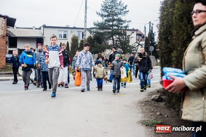 Zdjęcie w galerii na portalu naszraciborz.pl: Pradawnym zwyczajem w Raciborzu-Sudole znów było dziś słychać klekotki wiadomości z regionu