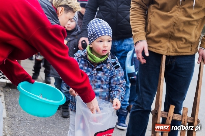 Zdjęcie w galerii na portalu naszraciborz.pl: Pradawnym zwyczajem w Raciborzu-Sudole znów było dziś słychać klekotki wiadomości z regionu