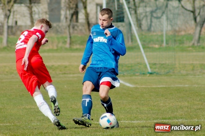 Zdjęcie w galerii na portalu naszraciborz.pl: Nie taki lider straszny jak go malują. Bez bramek przy Łąkowej wiadomości z regionu