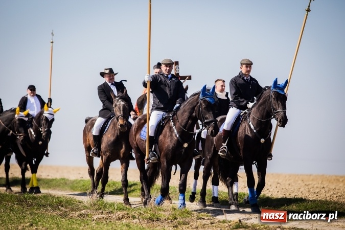 Zdjęcie w galerii na portalu naszraciborz.pl: Sudolskie radosne rajtowanie, czyli z Jezusem Zmartwychwstałym przez pola wiadomości z regionu