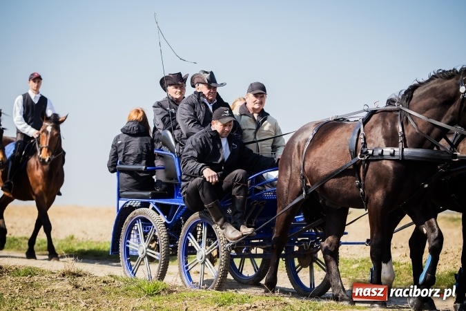 Zdjęcie w galerii na portalu naszraciborz.pl: Sudolskie radosne rajtowanie, czyli z Jezusem Zmartwychwstałym przez pola wiadomości z regionu