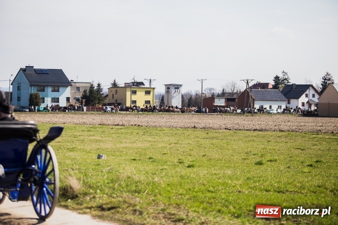 Zdjęcie w galerii na portalu naszraciborz.pl: Sudolskie radosne rajtowanie, czyli z Jezusem Zmartwychwstałym przez pola wiadomości z regionu