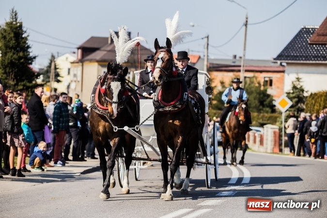 Zdjęcie w galerii na portalu naszraciborz.pl: Sudolskie radosne rajtowanie, czyli z Jezusem Zmartwychwstałym przez pola wiadomości z regionu
