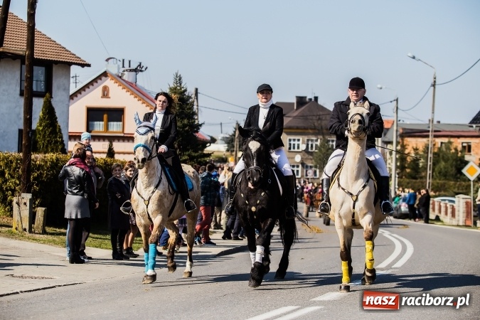 Zdjęcie w galerii na portalu naszraciborz.pl: Sudolskie radosne rajtowanie, czyli z Jezusem Zmartwychwstałym przez pola wiadomości z regionu