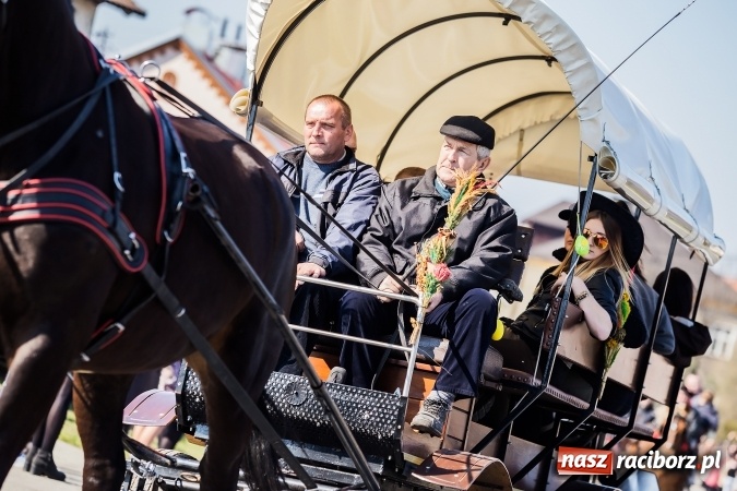 Zdjęcie w galerii na portalu naszraciborz.pl: Sudolskie radosne rajtowanie, czyli z Jezusem Zmartwychwstałym przez pola wiadomości z regionu