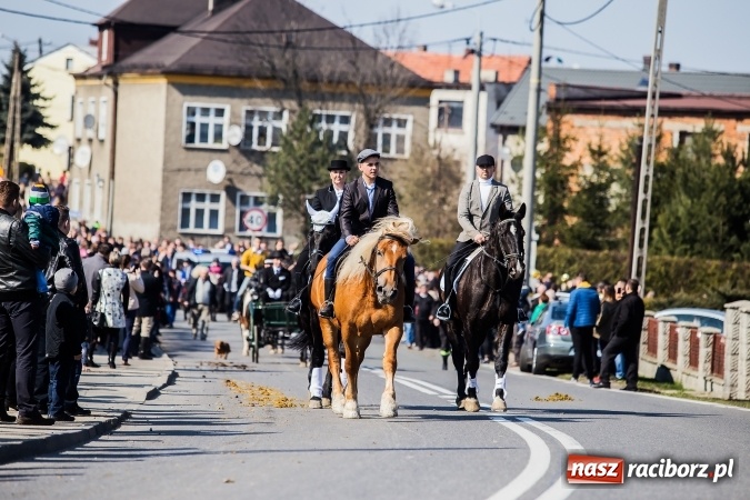 Zdjęcie w galerii na portalu naszraciborz.pl: Sudolskie radosne rajtowanie, czyli z Jezusem Zmartwychwstałym przez pola wiadomości z regionu