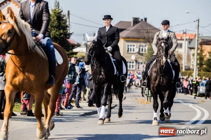 Zdjęcie w galerii na portalu naszraciborz.pl: Sudolskie radosne rajtowanie, czyli z Jezusem Zmartwychwstałym przez pola wiadomości z regionu