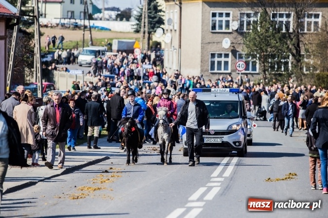 Zdjęcie w galerii na portalu naszraciborz.pl: Sudolskie radosne rajtowanie, czyli z Jezusem Zmartwychwstałym przez pola wiadomości z regionu