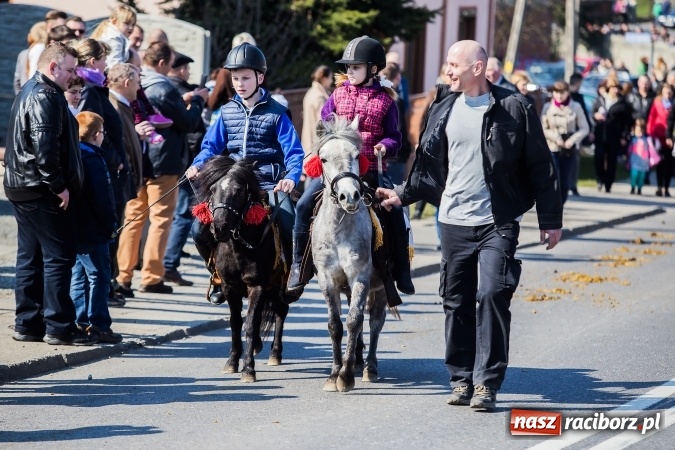 Zdjęcie w galerii na portalu naszraciborz.pl: Sudolskie radosne rajtowanie, czyli z Jezusem Zmartwychwstałym przez pola wiadomości z regionu