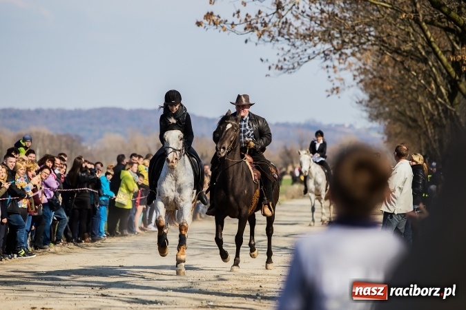 Zdjęcie w galerii na portalu naszraciborz.pl: Sudolskie radosne rajtowanie, czyli z Jezusem Zmartwychwstałym przez pola wiadomości z regionu