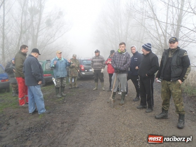Zdjęcie w galerii na portalu naszraciborz.pl: Wędkarze z koła 46 przygotowali łowisko Łęg do sezonu wiadomości z regionu