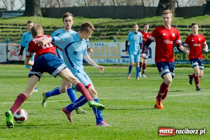 Zdjęcie w galerii na portalu naszraciborz.pl: Juniorzy Unii zgasili pszczyńską Iskrę wiadomości z regionu