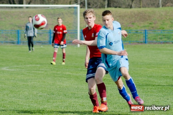 Zdjęcie w galerii na portalu naszraciborz.pl: Juniorzy Unii zgasili pszczyńską Iskrę wiadomości z regionu