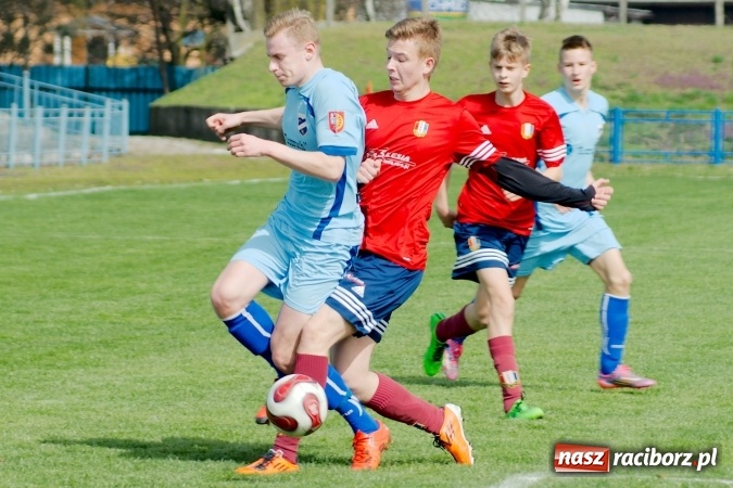 Zdjęcie w galerii na portalu naszraciborz.pl: Juniorzy Unii zgasili pszczyńską Iskrę wiadomości z regionu