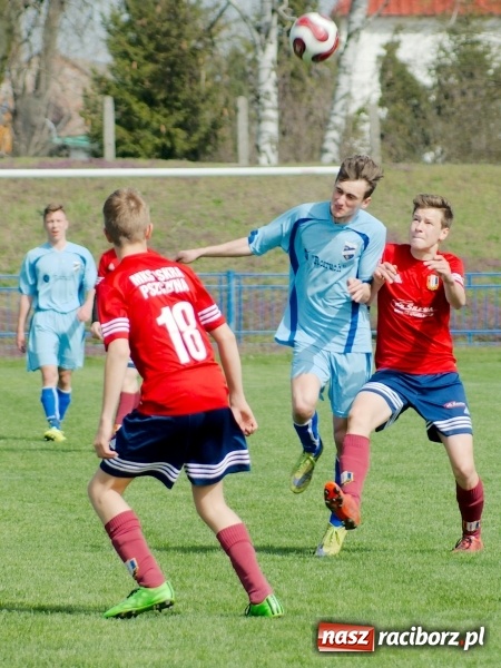 Zdjęcie w galerii na portalu naszraciborz.pl: Juniorzy Unii zgasili pszczyńską Iskrę wiadomości z regionu