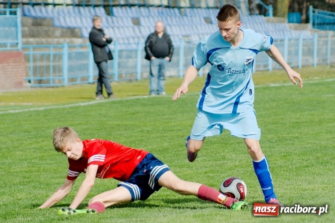 Zdjęcie w galerii na portalu naszraciborz.pl: Juniorzy Unii zgasili pszczyńską Iskrę wiadomości z regionu