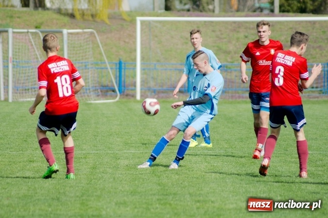 Zdjęcie w galerii na portalu naszraciborz.pl: Juniorzy Unii zgasili pszczyńską Iskrę wiadomości z regionu