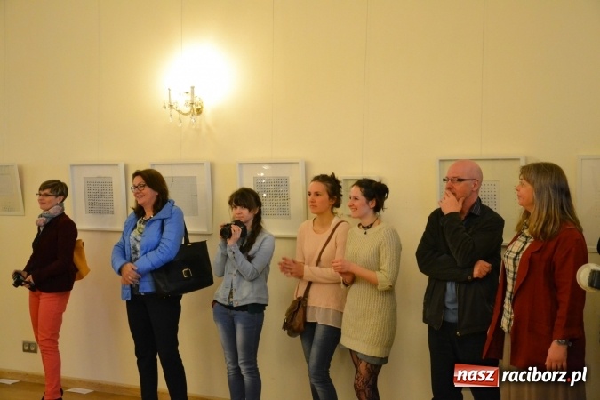 Zdjęcie w galerii na portalu naszraciborz.pl: PALIMPSESTY - wernisaż prac Joanny Apanowicz na zamku wiadomości z regionu